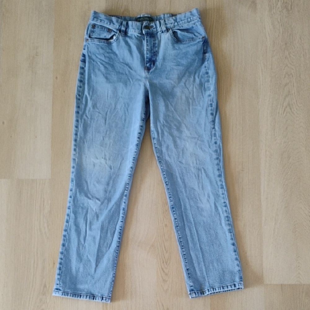 Lauren Ralph Lauren Light Blue High Rise Jeans